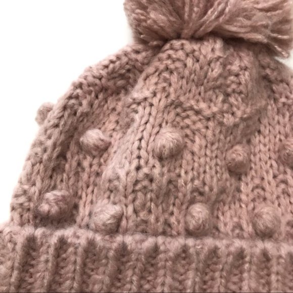 J. Crew Chunky Knit Bobble Beanie - Picture 8 of 9